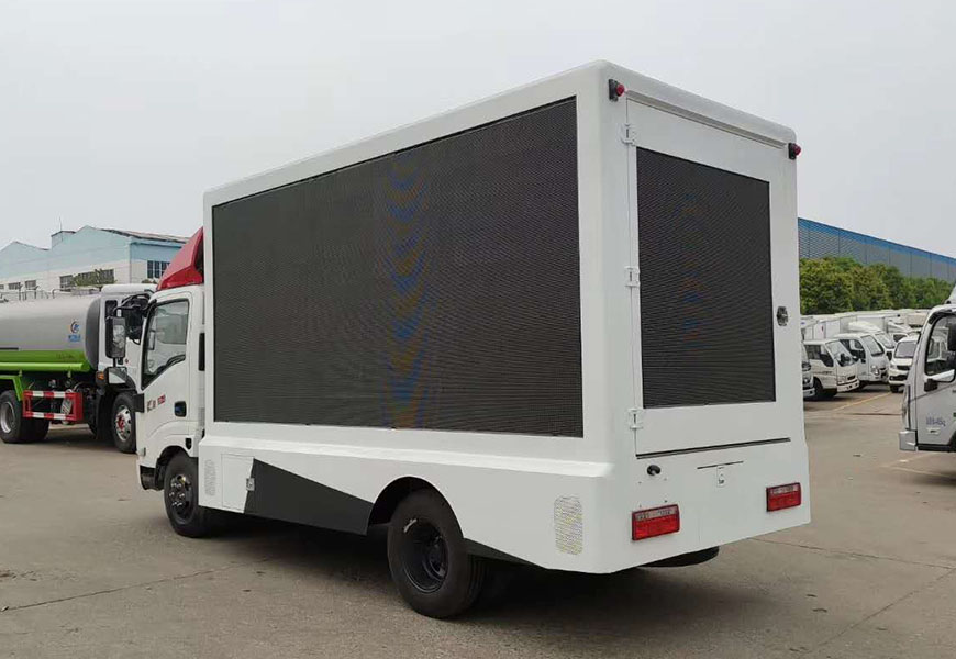 唐駿K3宣傳車(chē)后方圖